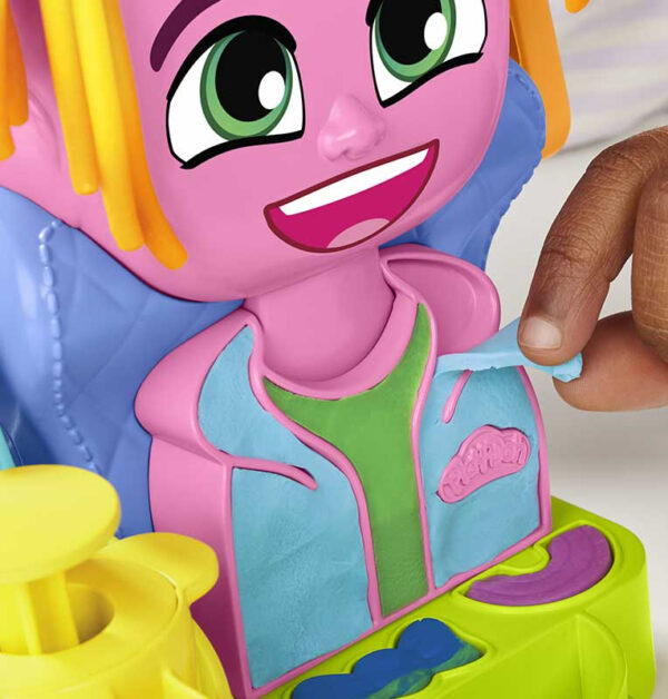 Play-Doh Hair Stylin' Salon - Crazy Hair & Styling Set