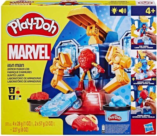 Play-Doh Iron Man Armor Maker Lab - Suit-Up Playset