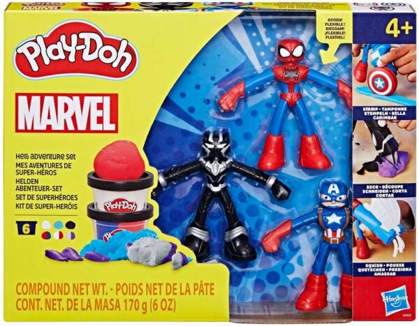 Play-Doh Marvel Hero Adventure Set - Super Hero Extruder