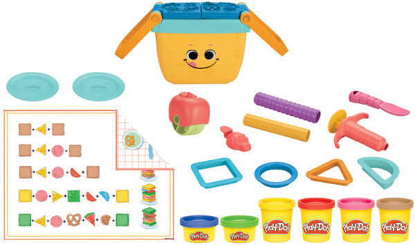 Play-Doh Picnic Shapes - Basket Shape Activity Set