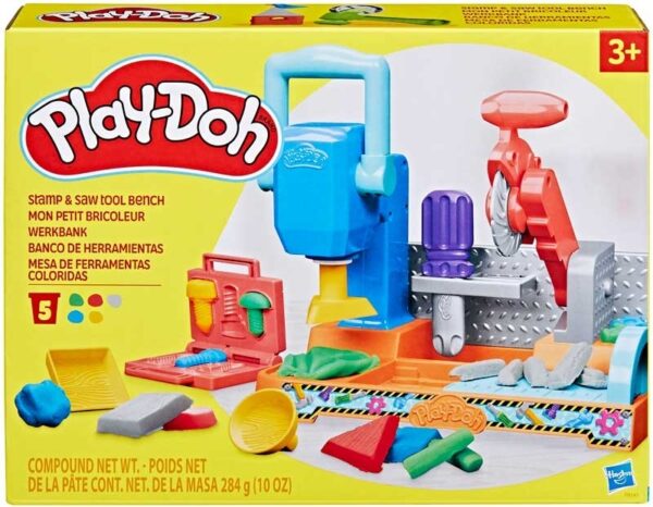 Play-Doh Stamp 'N' Saw Tool Bench - Carpenter's Workbench