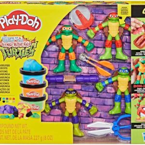 Play-Doh TMNT Cowabunga Creations - Ninja Turtle Set