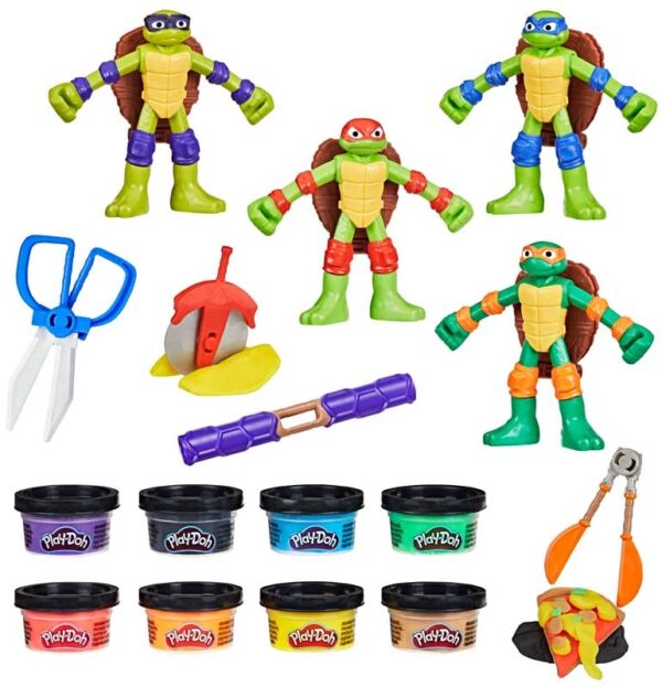 Play-Doh TMNT Cowabunga Creations - Ninja Turtle Set