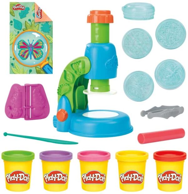 Play-Doh Wonder Glow Microscope - Light-Up Science Set