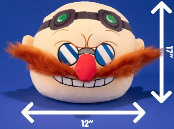 Sonic Eggman Mega Plush