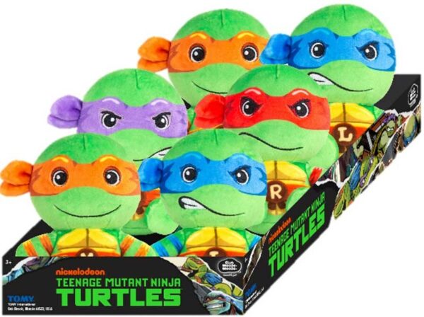 TMNT Junior Assorted Plush (Pack of 6)