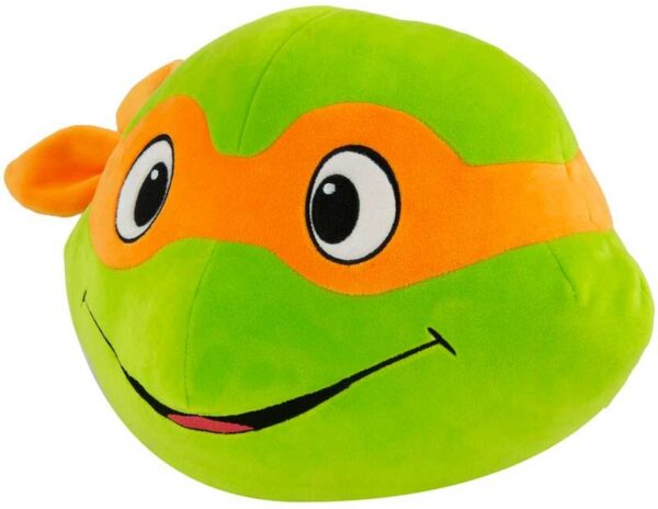 TMNT Michaelangelo Head Mega Plush