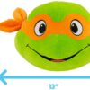 TMNT Michaelangelo Head Mega Plush