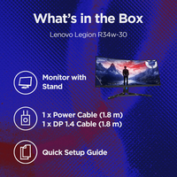 LEGION R34W-30 34 INCH MONITOR-HDMI