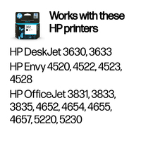 HP 302 BLACK INK CARTRIDGE