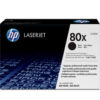 80X BLACK LASERJET TONER CARTRIDGE