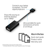 HP HDMI TO VGA ADAPTER
