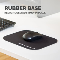 MOUSE PAD WITH MICROBAN - BLACK