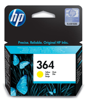 HP 364 YELLOW INK CARTRIDGE