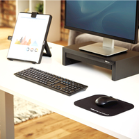 MOUSE PAD WITH MICROBAN - BLACK