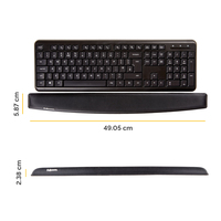 FOAM KEYBOARD WRIST SUPPORT BLACK