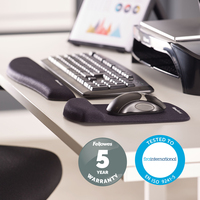 MOUSEPAD WRIST SUPPORT BLACK