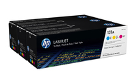 131A CYM TRI-PACK LASERJET TONER CAR