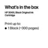 HP 304XL BLACK INK CARTRIDGE