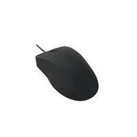 HYGIENE MOUSE WITH 3 BUTTONS USB BLK