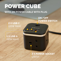 POWER CUBE TYPE G - BLACK