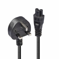 1M MAINS POWER CABLE UK 3 PIN PLUG