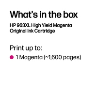 HP 963XL HIGH YIELD MAGENTA ORIGINAL