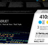 HP 410X 3-PACK HIGH YIELD CYAN/MAGEN