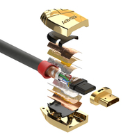 1M HIGH SPEED HDMI CABLEGOLDLINE
