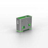 USB PORT BLOCKERS PACK OF 10 GREEN