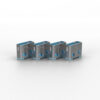 USB PORT BLOCKERS PACK OF 10 BLUE