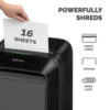 LX210 BLK SHREDDER MINI 230V EU/UK