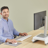 BREYTA PALM WRIST REST - GREY