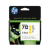 HP 712 3-PACK 29-ML YELLOW DESIGNJET
