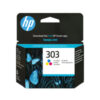 ORIGINAL HP 303 TRI-COLOUR INK CARTR