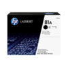 HP 81A BLACK LASERJET TONER CART