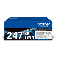 TN247 BLACK TONER TWIN PACK