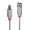 2M USB 2.0 TYPE A TO B CABLE GREY