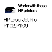 HP 85A BLACK DUAL PACK