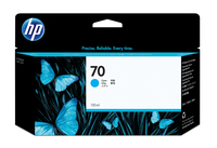 HP 70 130 ML CYAN INK CARTRIDGE