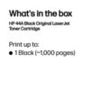 HP 44A ORIGINAL LASERJET TONER CARTR