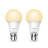DIMMABLE SMART LIGHT BULB B22 2PK