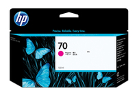 HP 70 130 ML MAGENTA INK CARTRIDGE