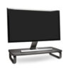 MONITOR STAND PLUS WIDE BLACK