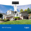 SOLAR PAN/TILT SECURITY CAMERA KIT