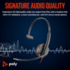 POLY BW3210 MONAURAL USB-C/A