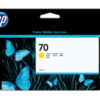 HP 70 130 ML YELLOW INK CARTRIDGE