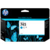 HP 745 130-ML CYAN INK CARTRIDGE