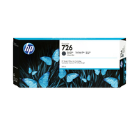 HP 726 300-ML MATTE BLACK INK CARTRI