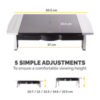 OFFICE SUITES MONITOR RISER